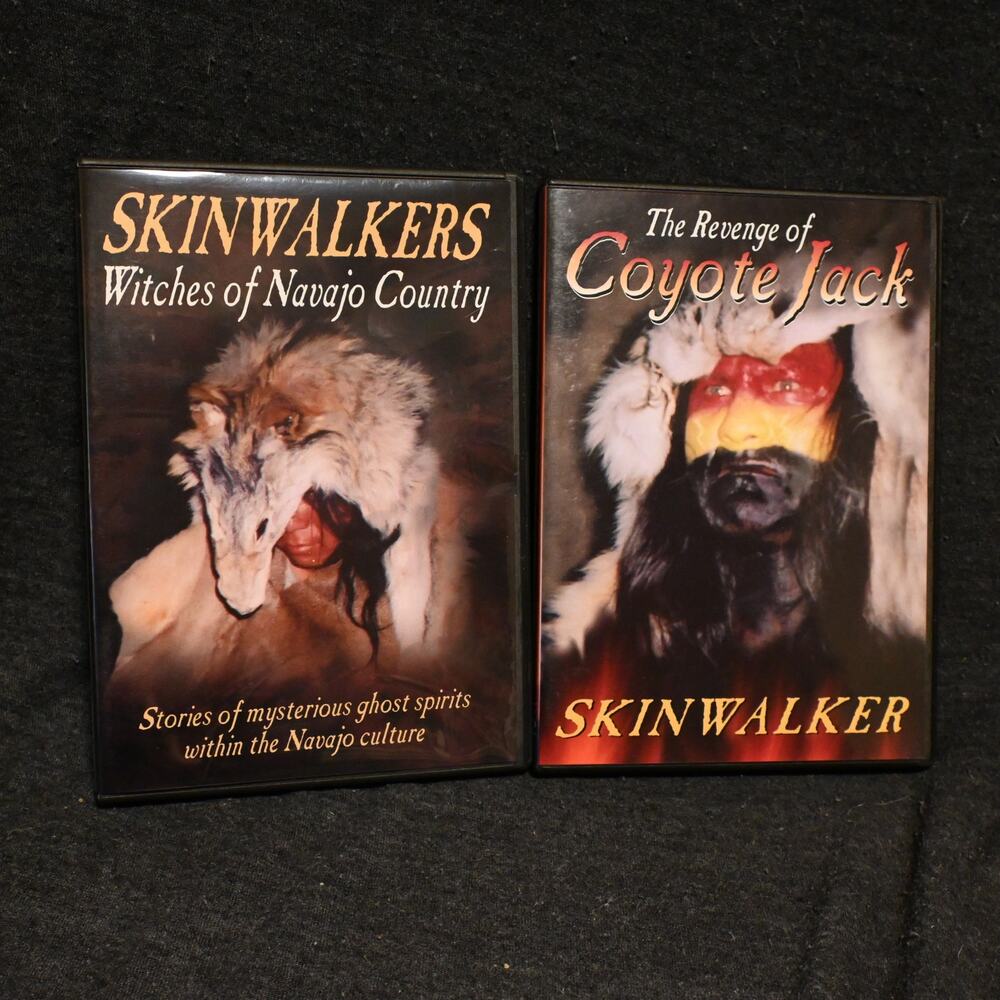 Witches of Navajo Country 1 & 2 Skinwalker DVDs David Bowyer